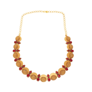 Gold Necklace 002