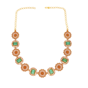 Gold Necklace 004