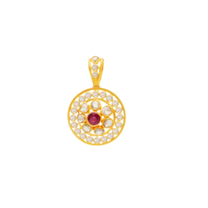 Uncut Diamond Pendent 002